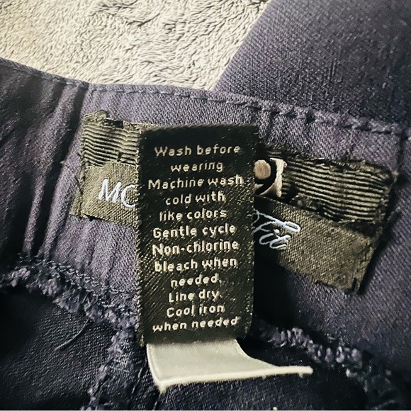 Apt. 9 Modern Fit Navy Dress Pants – Size 10P Petite – Stretch Career Trousers - Picture 5 of 6